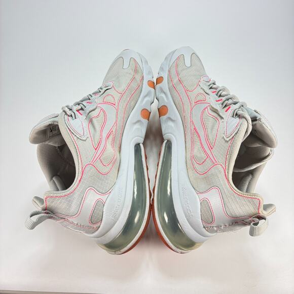 Nike Air Max 270 React SP White Lifestyle Sneakers Shoes CQ6549-100 Mens Size 11 - Picture 7 of 11